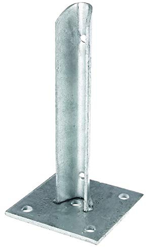 Alberts 658632 Pfostenträger | für Zaunpfosten | für Pfosten-Ø 34 mm