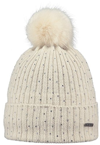 Barts Damen Splendor Beanie Baskenmütze, Elfenbein (CREAM 0010), One size (Herstellergröße: UNI)