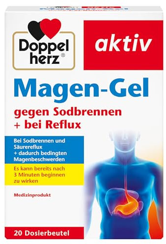 DOPPELHERZ Magen-Gel gegen Sodbrennen+bei Reflux 20X10 ml