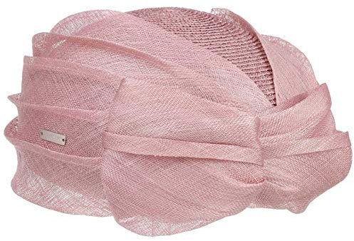 Seeberger Tajana Anlasshut Strohhut Damenhut Damen - Made in Germany Sommer Frühling-Sommer - One Size rosa