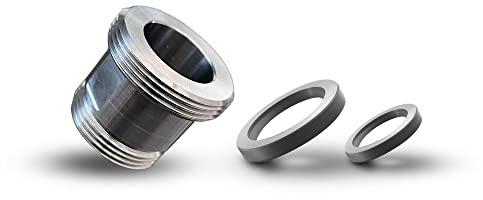 Alb Filter GEWINDEADAPTER M22 auf M18 AG Feingewinde Edelstahl | Gewindeadapter M22 auf M18 AG Feingewinde, für den Wasserhahn-Anschluss, Edelstahl, Made in Germany