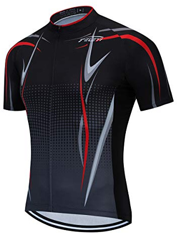 Weimostar Herren Radtrikot Sommer Jungen Mountainbike Fahrradbekleidung Atmungsaktive Fahrradtrikots