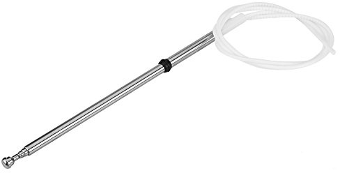 Ersatz-Antenne AM/FM für LX470 1998-2007 | Edelstahl-Autoantenne | Elektrische Radioantenne | Ohne Bohrung