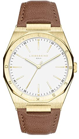 Liebeskind Berlin Armbanduhr LT-0365-LQ IP gold braun