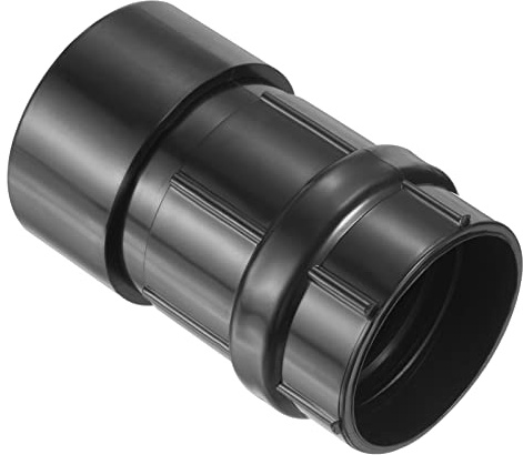 PATIKIL 41mm bis 44mm ID Vakuum Schlauch Reduzierstück Adapter Reiniger Staubabsaugung Montage für Staubsauger Trockner Schwarz