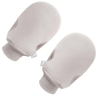 Beatifufu 2stücke Badehandschuhe Zum Peeling Und Massieren Duschhandschuhe Für Körperreinigung Entfernt Und Öl Haut Für Rückenmassage Und Gründliche Körperpflege