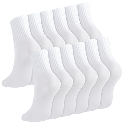 Meng Jiaran 6 Pairs Ladies Socks, Breathable Women Sports Socks | Gym Leisure Crop Ankle Cotton Liners Sock Multipack Unisex