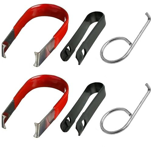ANBOO 6 herramientas para tornillos de rueda, tapas para tornillos de rueda, extractor de tapas de tuercas de rueda, herramienta para quitar tuercas de rueda con fusible para tapas de tuercas