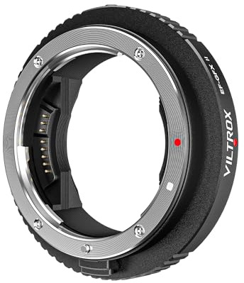 VILTROX EF-GFXII Auto Focus Lens Mount Adapter Converter with Aperture Control, EXIF Transmitting Compatible with Canon EOS EF/EF-S Lens to Fujifilm G-Mount GFX Cameras GFX 100 50S 50R