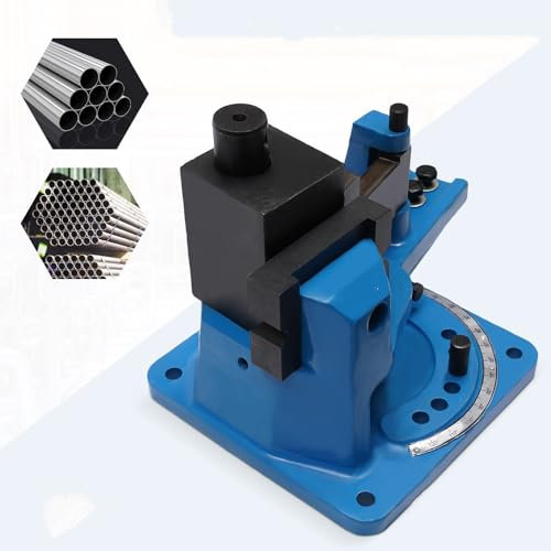 Universal Biegemaschine, Winkelbieger 0-120 Grad Biegewinkel, 5 Matrizen Winkelbiegemaschine Manuell, Biegemaschine Biegegerät mit 120° Skala