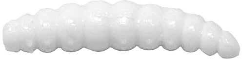 FTM Lifter Lures Larvy Cheese - 10 Gummimaden, Länge:4.5cm, Farbe:White