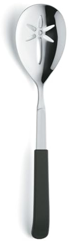 AMEFA Cuchara para platos de buffet ranurada, acero inoxidable 18/10, apta para lavavajillas, satinada, cuchara para servir