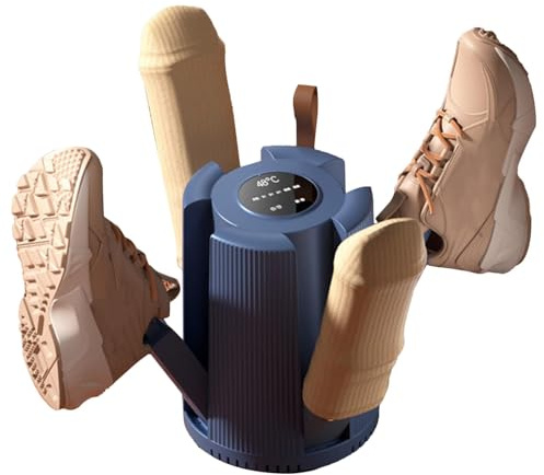 Rrlihjgu Boot Dryer for Work Boots - Electric Boots Warmer Dryer | 3 Temperature Adjustment Modes, Electric Shoe Dryer With Intelligent Timer for Boots, Sneakers, Flats Shoes