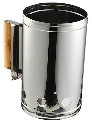 HEMOTON 1pezzi Secchio Accendifuoco per Barbecue all Attrezzo per Molteplici per Aria Manico in Legno per Protezione Resistente Temperature