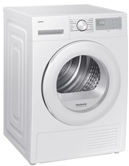 SAMSUNG DV90DG52A0THEF Sèche-linge Blanc Pompe à chaleur / Optimal Dry / 9kg - Classe C