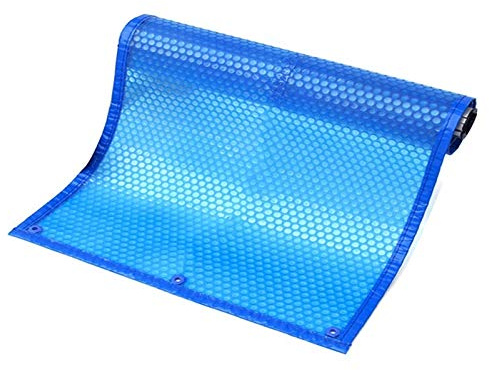 Copertura rettangolare per piscina, resistente, coperta solare a bolle con occhielli, per piscine fuori terra, vasche idromassaggio, piscine con telaio e piscine gonfiabili (3,4 x 4,3 m)