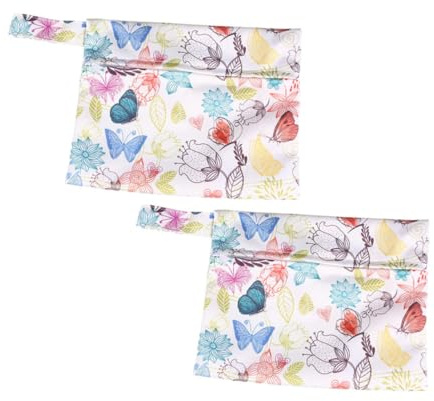 Anneome 2piezas Bolsa De Almacenamiento Para Compresas Higiene Femenina Colorida Portátil y Ligera Con Material De Duradero Para Llevar Tampones y Objetos Pequeños Viajes y Uso Diario