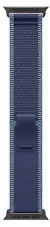 Apple Watch Band - Trail Loop - 49 mm - Blau/Hellblau - S/M
