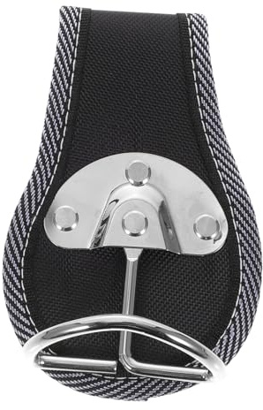 MUELODSIC Soporte Metálico para Martillo y Llave con Clip para Cinturón Organizador Resistente para Herramientas Talleres y Trabajos de Construcción