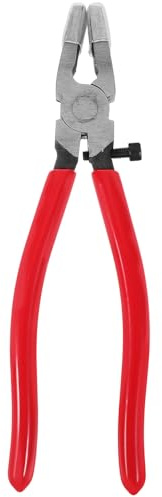 NOLITOY Pinza per Vetro Mascella Curva Utensile Resistente per Taglio Preciso di Vetro e Mosaici per Fusioni e Rotture Pulite