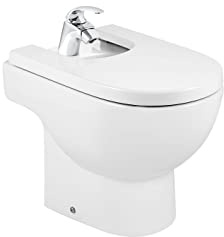Roca,Meridian,Bidé sin tapa,Blanco,360mm x 560mm x 400mm,A355244000