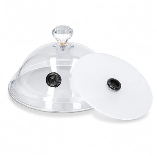 Smoking Cloche Dome Cover, Cocktail Smoker Dome Smoking Cloche För Mat Dryck Transparent Molecular Cuisine Köksredskap Med Röklock För Cocktaildessert