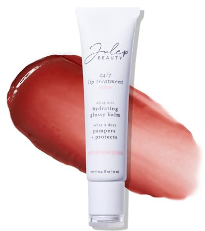 Julep 24/7 Lip Treatment - Hydrating Balm and Sleeping Mask - Moisturising Repair - Soothe Dry Chapped Lips - Shea Butter, Pink & Polished (It's a Vibe)