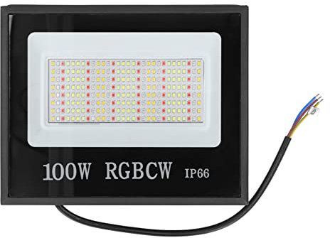 Beufee LED-Flutlicht im Freien, RGBCW-Partylicht, Landschaftsbeleuchtung, intelligente Außenleuchten, farbwechselndes Bühnenlicht mit App-Steuerung für Gartenparty