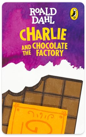 YOTO Roald Dahl: Charlie and the Chocolate Factory - Audio Card, Ages 7+ | Screen-free Roald Dahl audiobook card for Yoto Player and Mini | Charlie and the Chocolate Factory | ages 7+ | story player