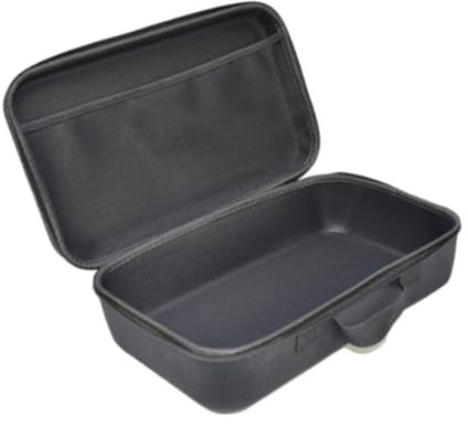 Harilla Electric Drill Storage Bag Drill Pod Carrying Case Hard Power Tool Case Hard Shell EVA Tool Bag Saw Tool Organizer Portable Multipurpose with Handle, Solid Black