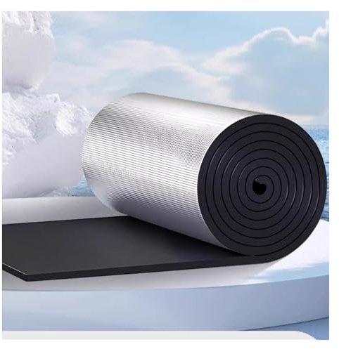 Isolation en mousse réfléchissante auto-adhésive, panneaux réfléchissants pour radiateur pour une meilleure efficacité thermique dans les sols, les toits et les portes de garage