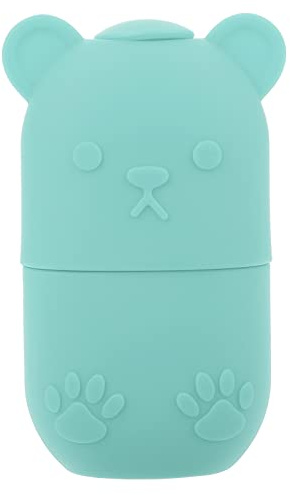 PACKOVE Facial Ice Compress Massager Silicone Ice Cube Tray Blue Multi-purpose Cold Compress Tool for Pain Relief and Skin Care Outdoor Use