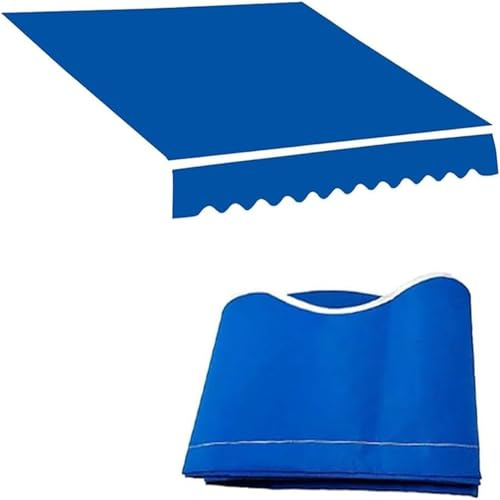 Tessuto di Ricambio per Tende da Sole Retrattile Manuale (senza Telaio), Tela Tende da Sole per Porte Finestre Giardino Balcone Cortile(200x150cm/6.5x5ft)