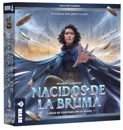 Devir – Born of the Bruma: Deck-Building-brädspel, kooperativt och konkurrenskraftigt läge, inspirerat av Brandon Sandersons Mistborn Cosmere (BGMISBES)