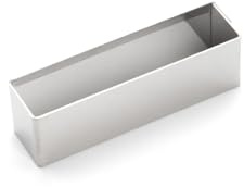 DE BUYER -3943.10 -cercle rectangle 10x2.5x3 cm, Argent
