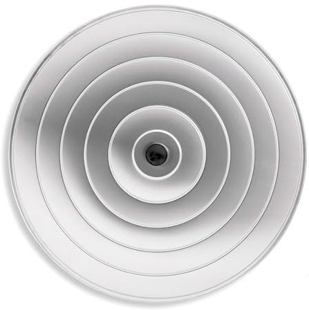 VAELLO - Couvercle à Paella en Aluminium - Cuisson Optimale - Accessoire de Cuisine Résistant, Anti Éclaboussures, Anti Corrosion - Facile à Nettoyer - Ø 60 cm