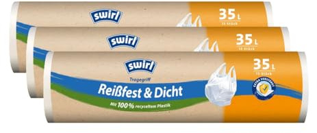 3x Swirl Tragegriff M??llbeutel 35L (15 stk./Rolle)
