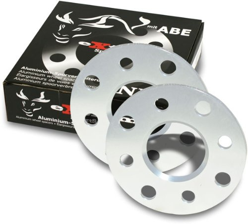 10 mm Alu Spurverbreiterung Spurplatten 4 X 100 für VW Golf III + Vento 1HXO, 1H