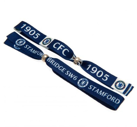 Chelsea FC - Festival Style Bracelets (2 Pack)