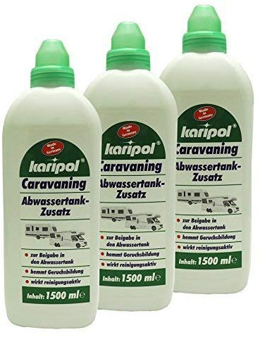 10 x 1500ml Caravaning Abwassertank-Zusatz für Camping, Wohnwagen und Wohnmobile