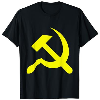 Russland Socialist Hammer und Sichel Russisch Moskau T-Shirt