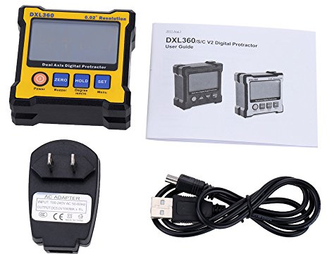 Strumento di livello laser DXL360 Display digitale Goniometro angolare Livello laser digitale a doppio asse ad alta precisione