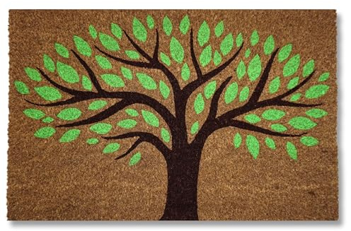KOKO DOORMATS Kokos Fußmatte außen mit Anti-Rutsch PVC | Lustige Türmatte Home Sweet Home | Umweltfreundlich, Robust & Pflegeleicht | 60x40 cm für Außenbereich & Haustür