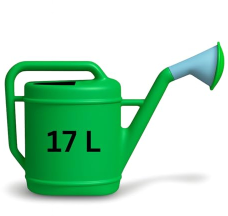 Weedness Annaffiatoio in Plastica 17 Litri - Coltivazione Interna Esterna Giardino Piante Balcone Acqua