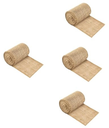 Yardwe 4rollen Baum Schutz- Jute Für Effektiven Frostschutz Und Wärmehaltung Für Pflanzen Und Bäume Uv-beständig Und Atmungsaktiv
