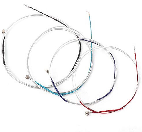 4 Stück Bratschensaiten, mit 1 Verpackungsbeutel, Professionelles Bratschensaiten V70 Musikinstrumentenzubehör