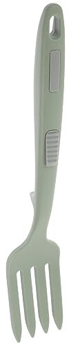 Cabilock Tenedor De Silicona Para Cocina Tenedor Grande De Silicona Para Ensaladas Para Cocinar Fideos Utensilio De Cocina Para Servir Pasta Casa