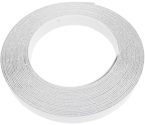 PENIKOKO Self Adhesive PVC Veneer Edging Tape for Furniture Pre Glued x 10m Heat Melt Adhesive Banding Strip for Cabinet Door and Countertop Edge Protection