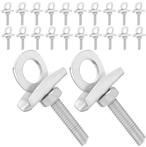 Toyvian Bullone Tendicatena Regolabile per Bici 50 Pezzi Vite di Tensione Catena Resistente in Acciaio Kit Tenditore Catena Biciclette Compatibile per Manutenzione e Riparazione