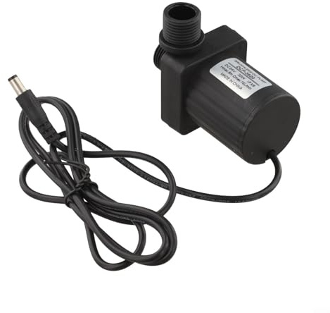 Rackumic 24V Brushless DC Submersible Pump High Lift 6m 8m PA66 Nylon Material IPX8 Waterproof Rating Temperature Resistant 0 to 70 Degrees For Aquariums Fountains Irrigation Systems(C)
